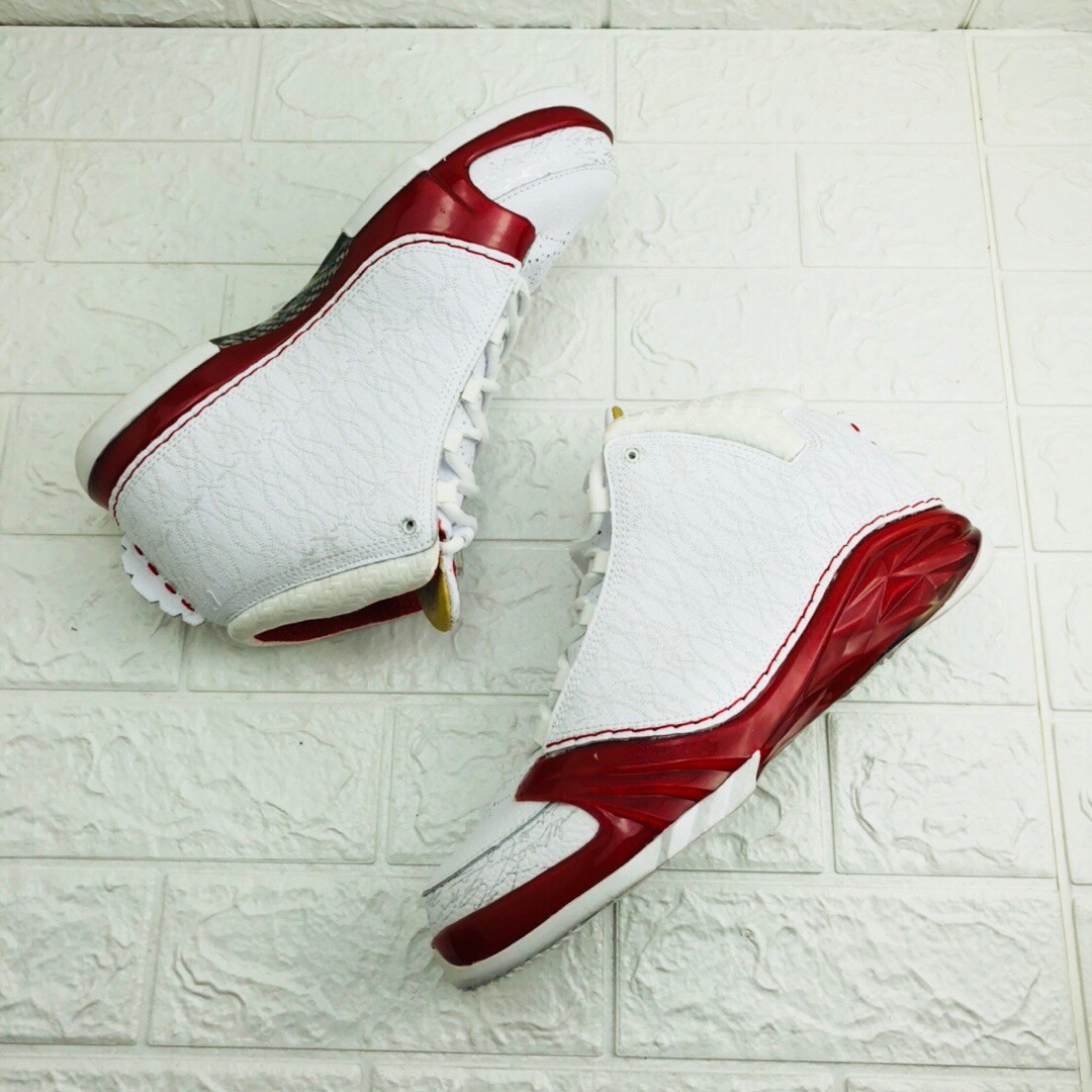 Authentic Air Jordan 23 White Red